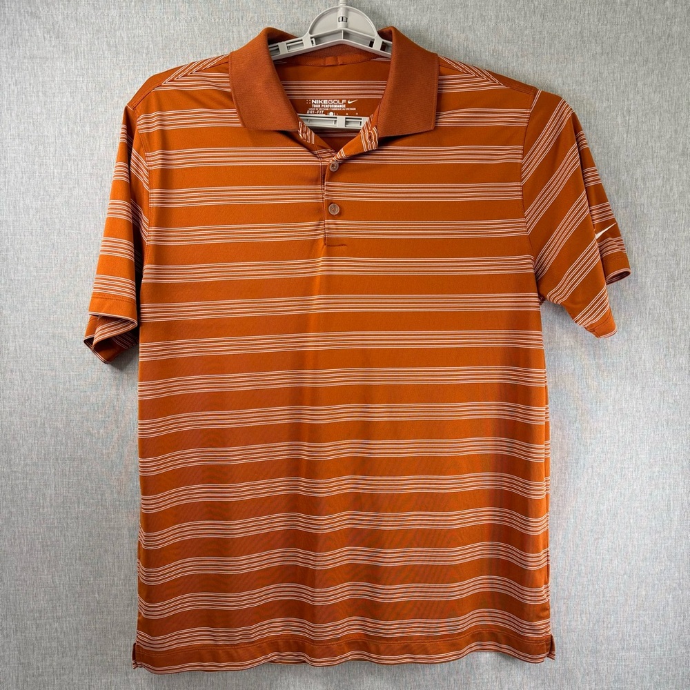 Men’s Large Nike Golf Tour Performance Polo Burnt Orange - Texas Longhorns
